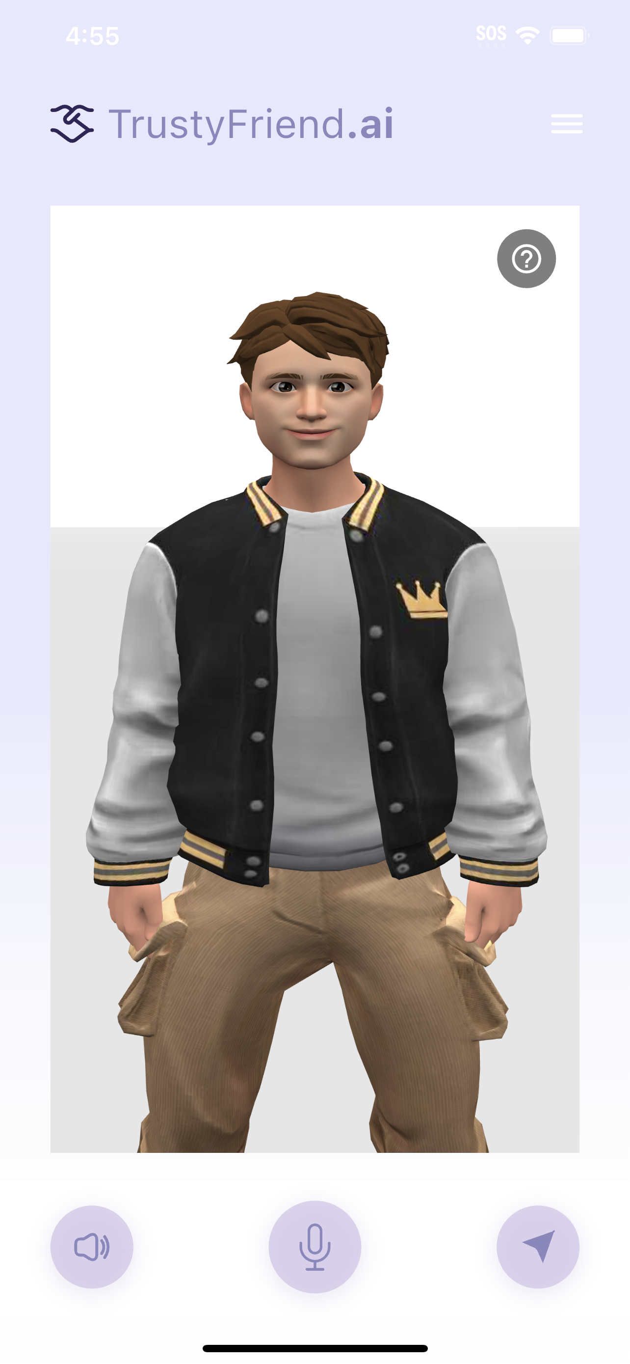 Trusty Friend AI Avatar Chat